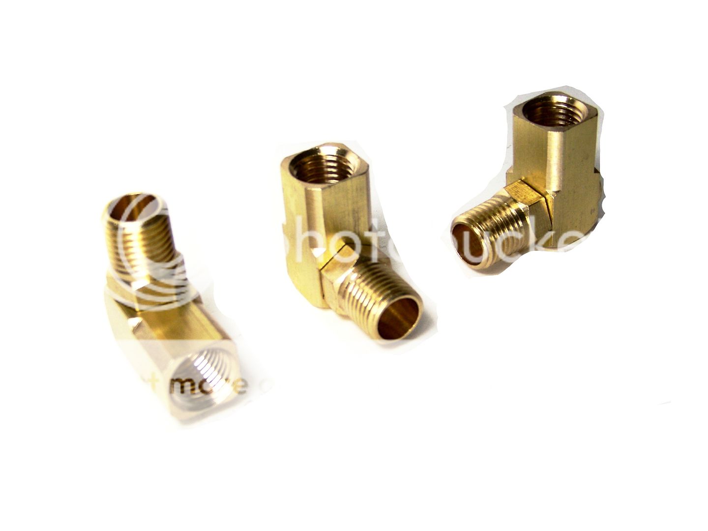 3 PC INDUSTRIAL BRASS AIR SWIVEL FITTING CONNECTORS HOSE TOOL COUPLER